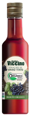 7898908593723 - VINAGRE DE VINHO TINTO ORGÂNICO SENHOR VICCINO VIDRO 250ML