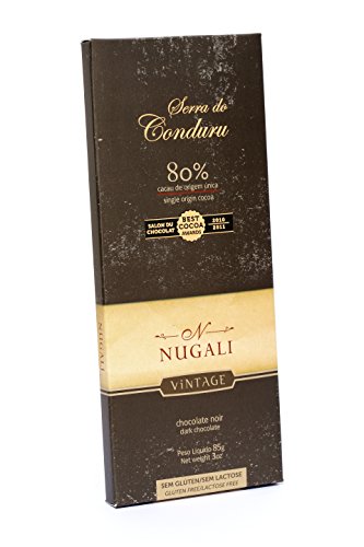 7898915776379 - NUGALI 80% DARK CHOCOLATE - SINGLE ORIGIN - 85G/3OZ