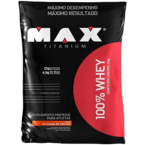 7898920041721 - 100 WHEY REFIL - MAX TITANIUM (2KG)-CHOCOLATE