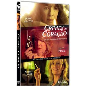 7898922994544 - DVD - CRIMES DO CORAÇÃO - CRIMES OF THE HEART