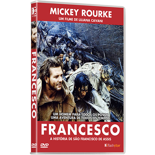 7898922998412 - DVD FRANCESCO - A HISTÓRIA DE SÃO FRANCISCO DE ASSIS