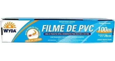 7898930672397 - FILME DE PVC WYDA 100 X 0,45M