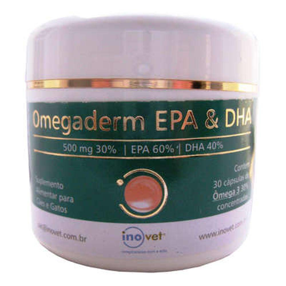 7898936195357 - OMEGADERM 30% 500MG
