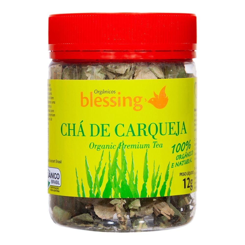 7898936506115 - CHA CARQUEJA 100% ORG 12G BLESSING