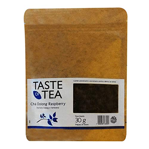 7898938133920 - CHA MISTO OOLONG FRAMBOESA BAG 30GR TASTE OF TEA