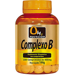 7898946081183 - COMPLEXO B - 180 COMPRIMIDOS - OH2 NUTRITION
