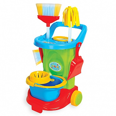 7898952421980 - CARRINHO COMPLETO COLORIDO MARAL - CLEANING TROLLEY