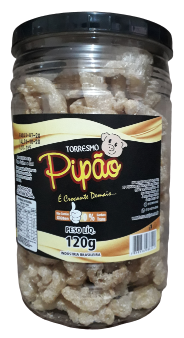 7898956286141 - TORRESMO PRONTO PIPAO 120G POTE