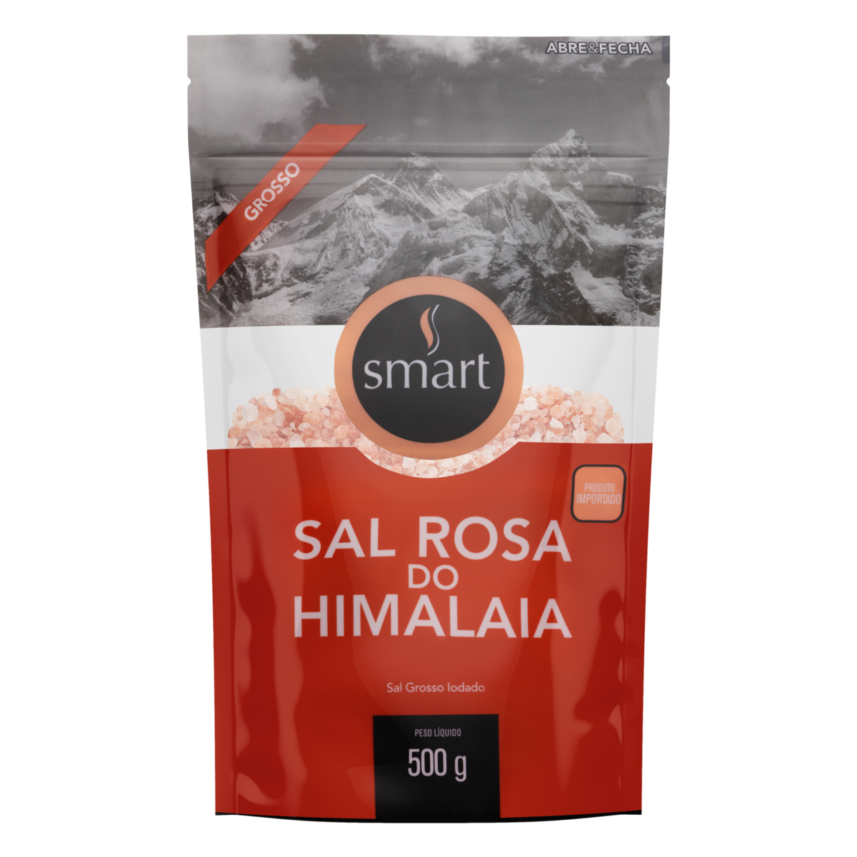 7898957617487 - SAL ROSA DO HIMALAIA GROSSO SMART POUCH 500G