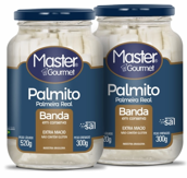 7898958581985 - PALMITO MASTER GOURMET 300G PALMEIRA REAL BANDA