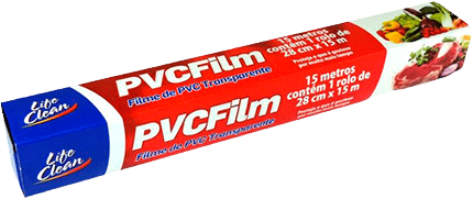 7898958607203 - FILME PVC LIFE CLEAN 28X15CM