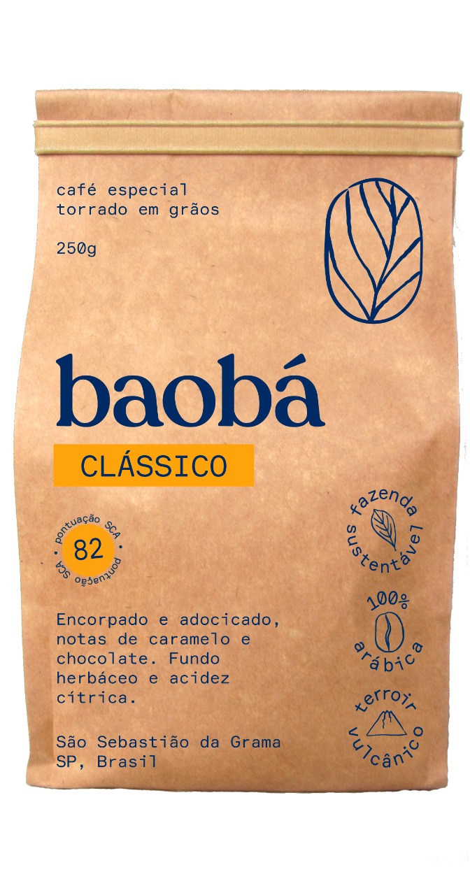 7898960954067 - CAFE ESPECIAL CLASSICO MOIDO BAOBA 250 G