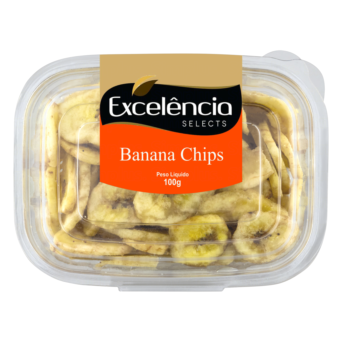 7898963866411 - CHIPS DE BANANA EXCELÊNCIA SELECTS POTE 100G