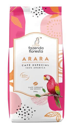7898996018627 - CAFÉ FAZENDA FLORESTA ARARA - TORRADO EM GRÃOS 250G