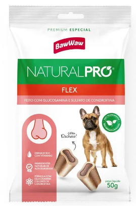7899306042271 - SNACK CAES BAW WAW NATURAL PRO 50G FLEX