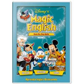 7899307906626 - DVD - DISNEY MAGIC ENGLISH: BOM DIA BOA NOITE - VOLUME 4