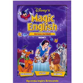 7899307906633 - DVD - DISNEY MAGIC ENGLISH: EM CASA E NA CIDADE - VOLUME 5