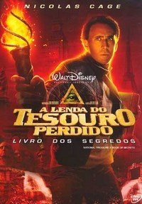7899307909207 - DVD A LENDA DO TESOURO PERDIDO LIVRO DOS SEGREDOS - 115G - WALT DISNEY