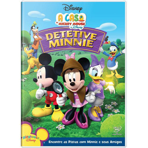 7899307912900 - DVD A CASA DO MICKEY MOUSE - DETETIVE MINNIE