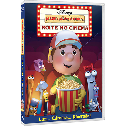 7899307916199 - DVD MANNY MÃOS À OBRA - NOITE NO CINEMA