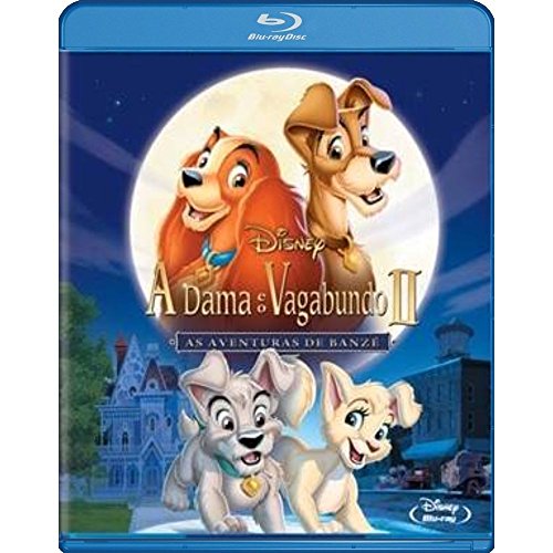 7899307916991 - BLU-RAY + DVD - A DAMA E O VAGABUNDO II: AS AVENTURAS DE BANZÉ - 2 DISCOS