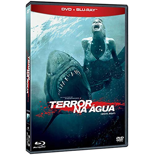 7899307918001 - DVD + BLU-RAY - TERROR NA ÁGUA - SHARK NIGHT - 2 DISCOS