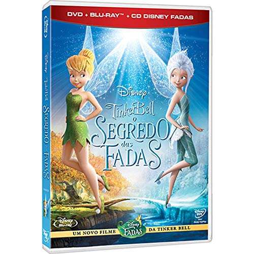 7899307918209 - DVD + BLU-RAY + CD - TINKER BELL: O SEGREDO DAS FADAS - 3 DISCOS