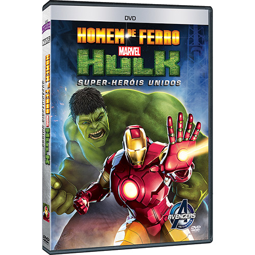 7899307920011 - DVD - HOMEM DE FERRO - HULK: SUPER-HERÓIS UNIDOS