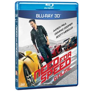 7899307920592 - BLU-RAY 3D - NEED FOR SPEED: O FILME