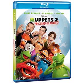 7899307920820 - BLU-RAY - MUPPETS 2: PROCURADOS E AMADOS - MUPPETS: MOST WANTED