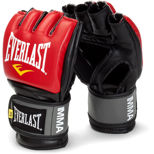 7899414705402 - PRO STYLE GRAPLING GLOVES RED S/M - EVERLAST