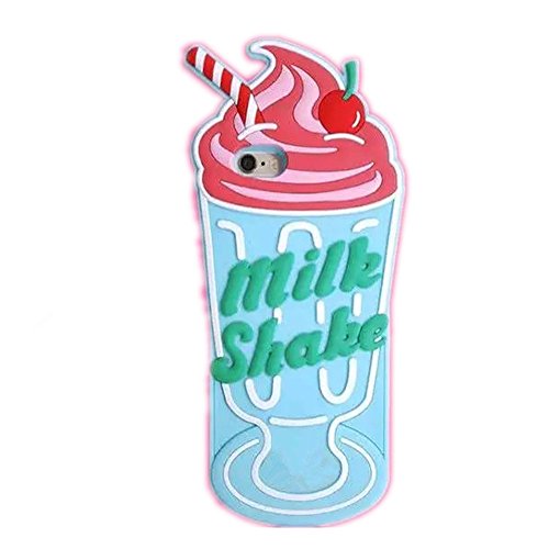 7899486342659 - THREE CRAY SUPER LOBSTER BEER CHERRY ICE CREAM MILK SOFT SILICONE PHONE CASE COVER FOR IPHONE 6/IPHONE 6S(4.7INCH) (S-27)