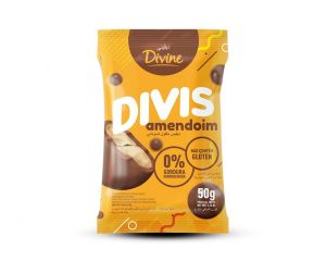 7899516208320 - DIVIS DIVINE CHOCOLATE C/ AMENDOIM 50 G