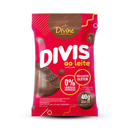 7899516208337 - CHOCOLATE DIVINE DIVI`S AO LEITE 40G