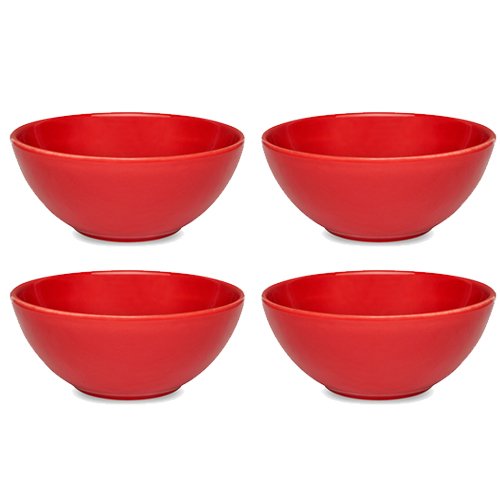 7899531815855 - OXFORD DAILY 4 BOWL SET (RED)