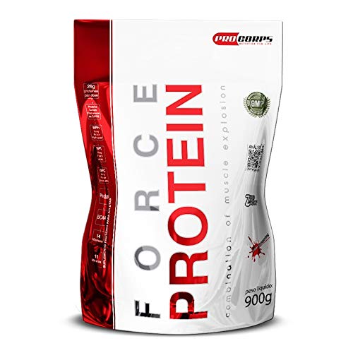 7899550802072 - FORCE PROTEIN CHOCOLATE 900G PROCORPS