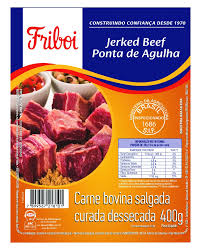 7899567218101 - JERKED BEEF (CHARQUE) PONTA DE AGULHA FRIBOI 400G