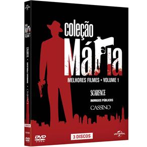 7899587904602 - DVD BOX - COLEÇÃO MÁFIA:MELHORES FILMES - VOLUME 1 - 3 DISCOS