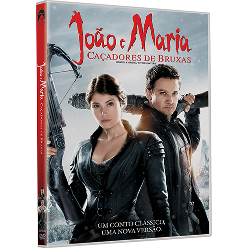 7899587905043 - DVD - JOÃO E MARIA - CAÇADORES DE BRUXAS