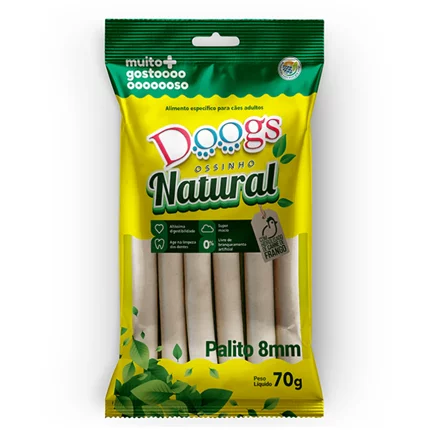 7899599605016 - OSSO PAL CAES DOOGS 8MM 70G NATURAL