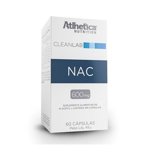 7899621108713 - CLEANLAB NAC N-ACETYL L CISTEINE ATHETICA C/60 CAPS