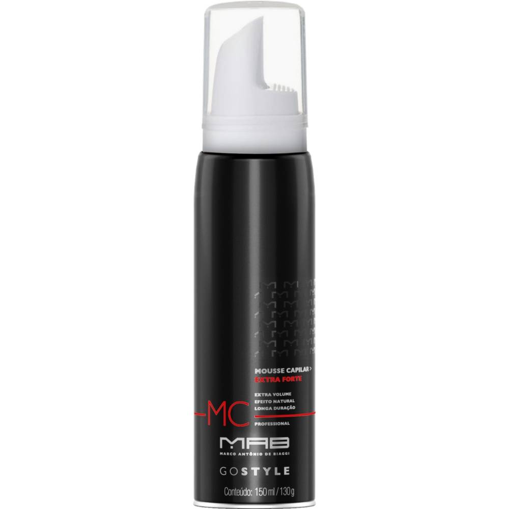 7899674025722 - MOUSSE FINALIZADOR MAB GO STYLE 150ML
