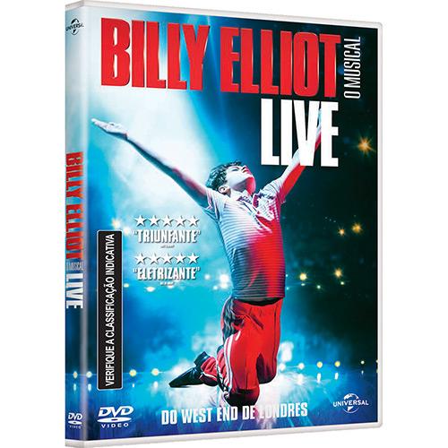 7899814204406 - DVD - BILLY ELLIOT - O MUSICAL