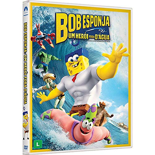 7899814205434 - DVD - BOB ESPONJA O FILME - HERÓI FORA D'ÁGUA