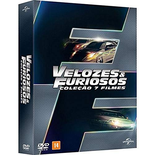 7899814207117 - DVD - BOX VELOZES E FURIOSOS 1 A 7 - 7 DISCOS