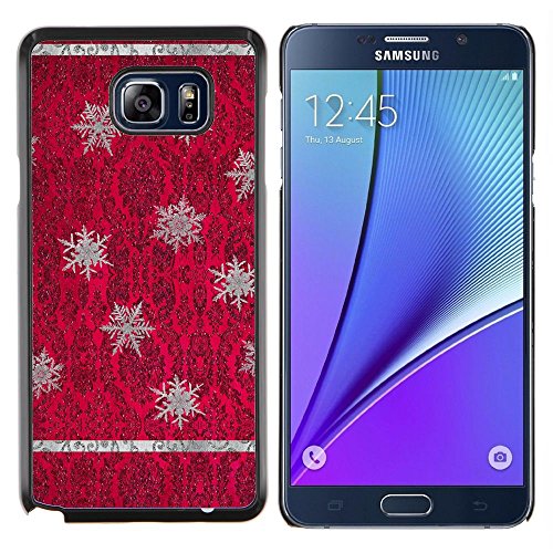 7899836018708 - STUSS CASE / HARD PROTECTIVE CASE COVER - RED PURPLE VINTAGE WALLPAPER - SAMSUNG GALAXY NOTE 5 5TH N9200