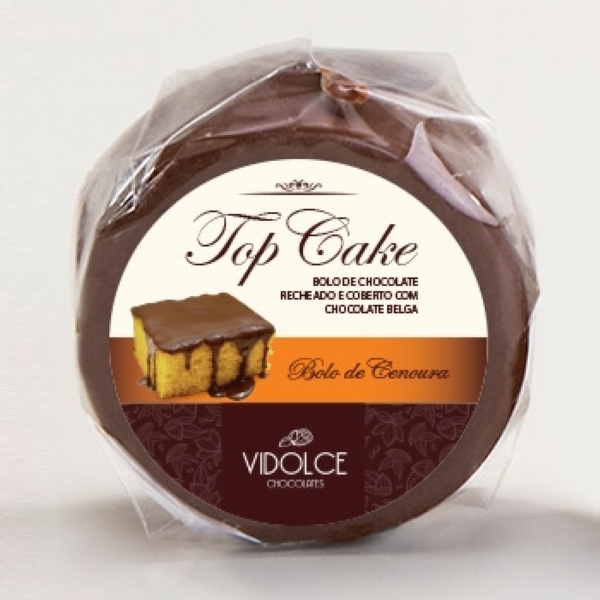 7899958300286 - TOP CAKE BOLO DE CENOURA 60G VIDOLCE