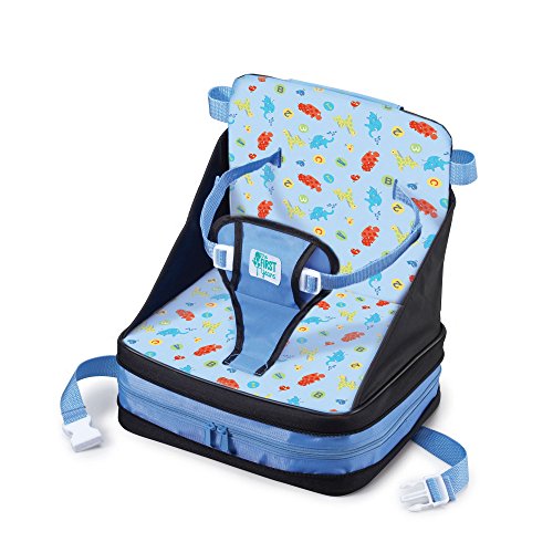 7900010174100 - THE FIRST YEARS ON-THE-GO BOOSTER SEAT, SAFARI