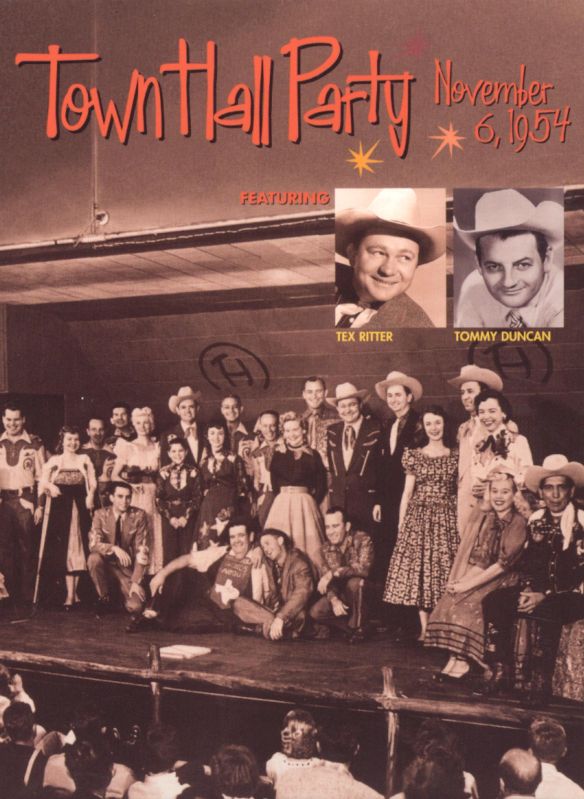 0790052002779 - TOWN HALL PARTY: NOVEMBER 6, 1954 (DVD)