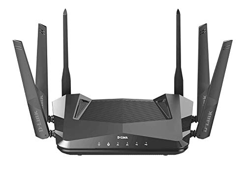 0790069454325 - D-LINK WIFI 6 ROUTER AX5400 MU-MIMO VOICE CONTROL WORKS WITH ALEXA & GOOGLE ASSISTANT, DUAL BAND GIGABIT GAMING INTERNET NETWORK (DIR-X5460-US)